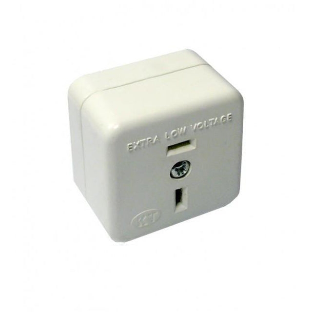 FIXED POL.SQ SURFACE SOCKET WH
