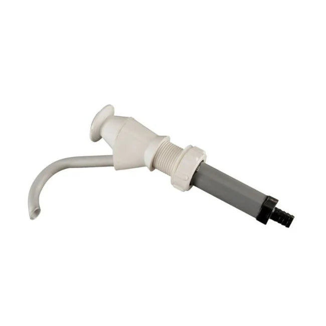 BREHA SHORT WHITE HAND PUMP 238MM OVERALL.