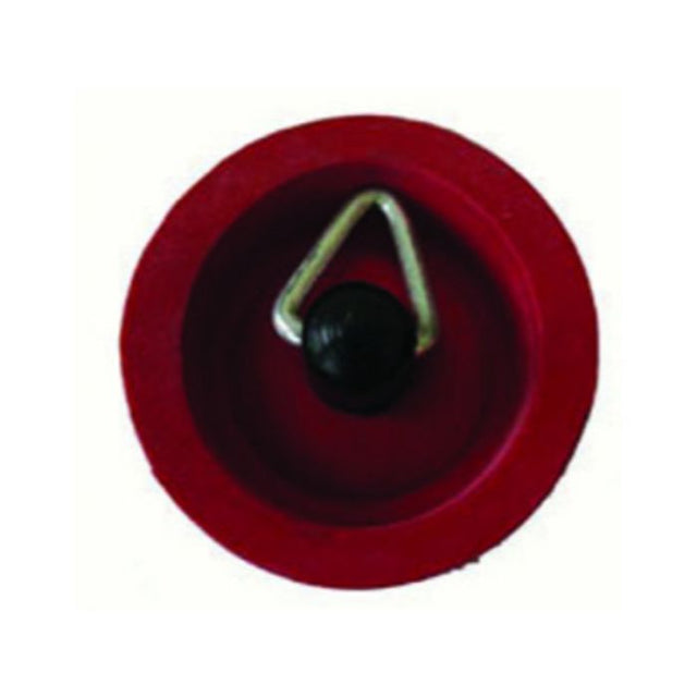 RUBBER PLUG SINK RED RUBBER 25MM