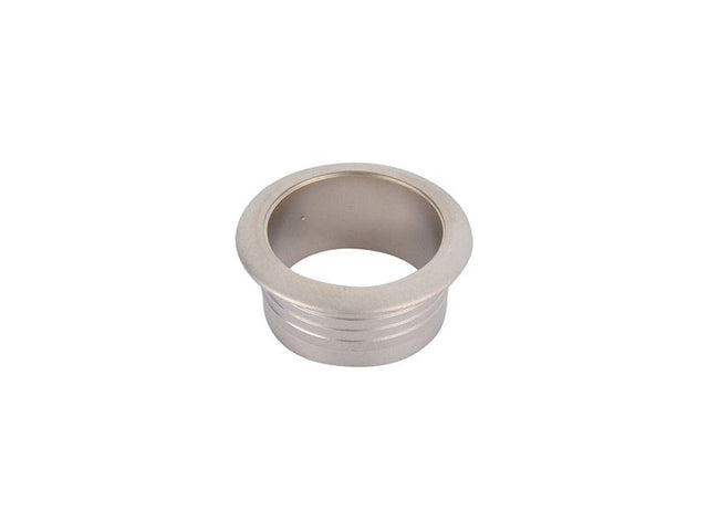 Rosette Suit 23mm Button - 19mm Thick Door - Nickel