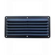 PLASTC LOUVRE VENT 125X260 BLACK
