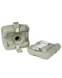 CAMEC PORTABLE TOILET 10L WASTE 12L FRESH MANUAL