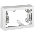 Clipsal moulded mounting block, one gang to suit all standard size accessories