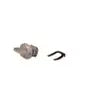 JAYCO Window Shield Turn Lock Metal Grey. C2791E