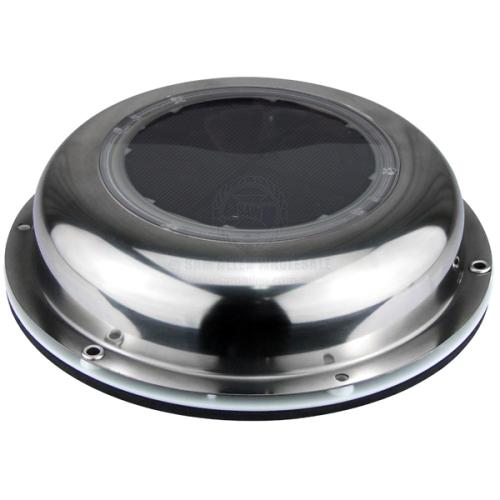 Vent Solar Fan with SS cover & battery included exhaust & intake blade
