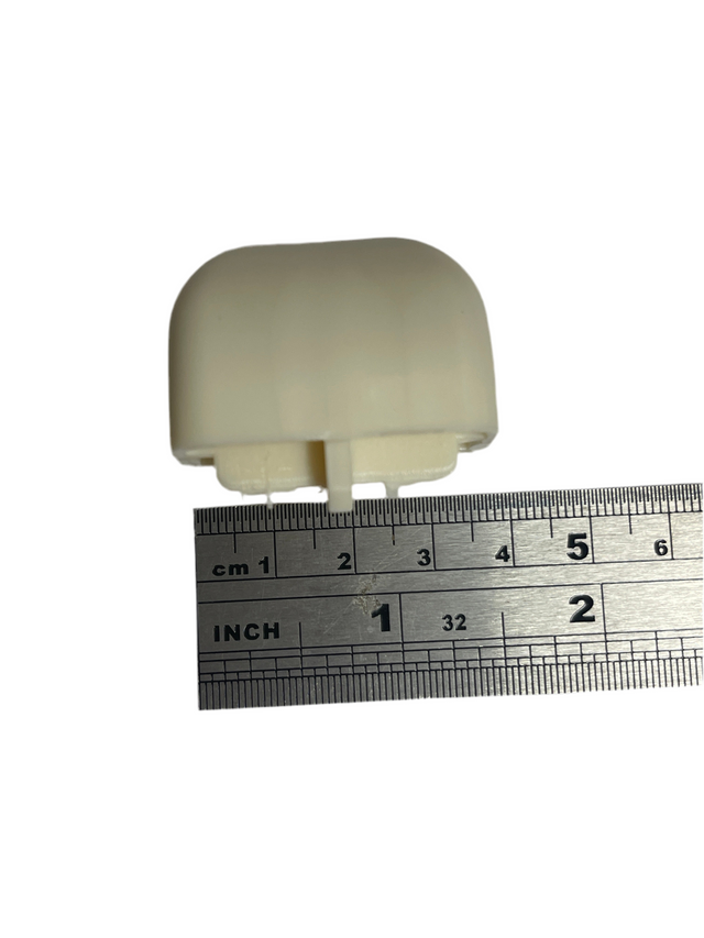 Ranger Aluminium Step White Corner Cap