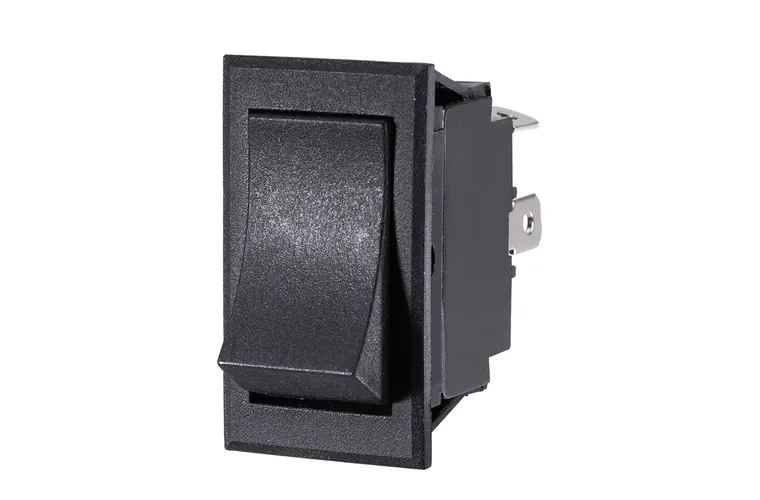 Rocker Switch On - Off - DPST