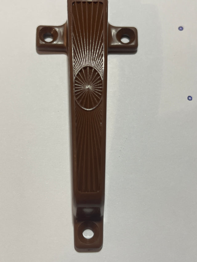 Vintage Cupboard Catch - 2 part - Brown