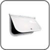 CAMEC 2 RADIUS CORNER LAM MINI DOOR 280x762 NG WHT SMW