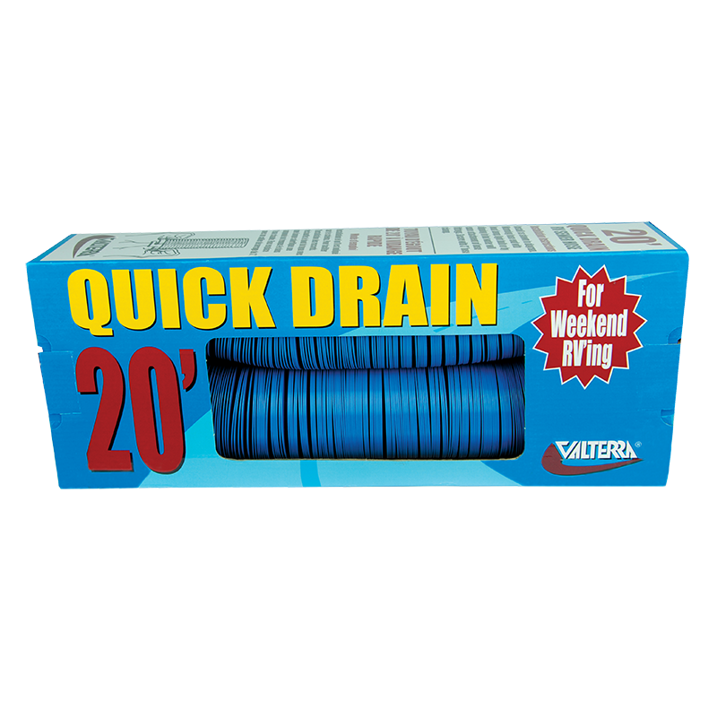 VALTERRA 3 x20 QUICK DRAIN SEWER HOSE BLUE BOXED. D04-0046