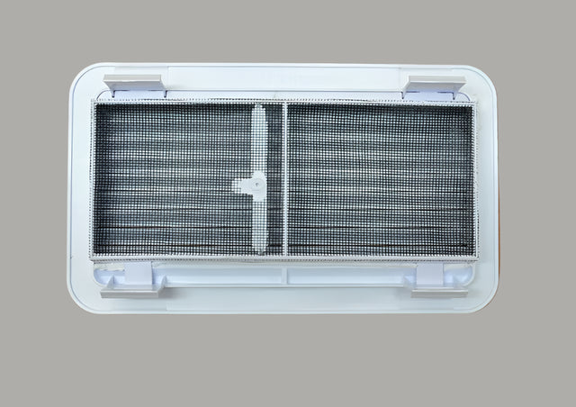 JAYCO VENT LARGE AIR WITH SCREEN - WHITE 240 X 140MM