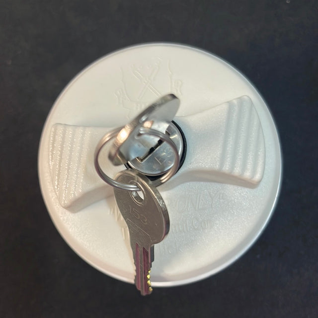 HUME WATER FILLER LOCKING CAP - BLACK OR WHITE