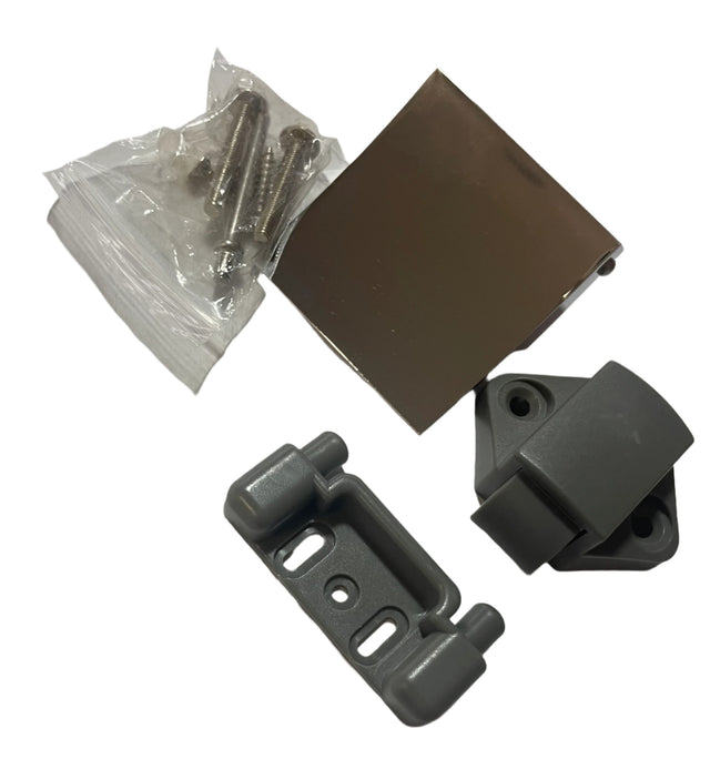 RV LOCK PULL HANDLE Silver - chrome finish/look to them.