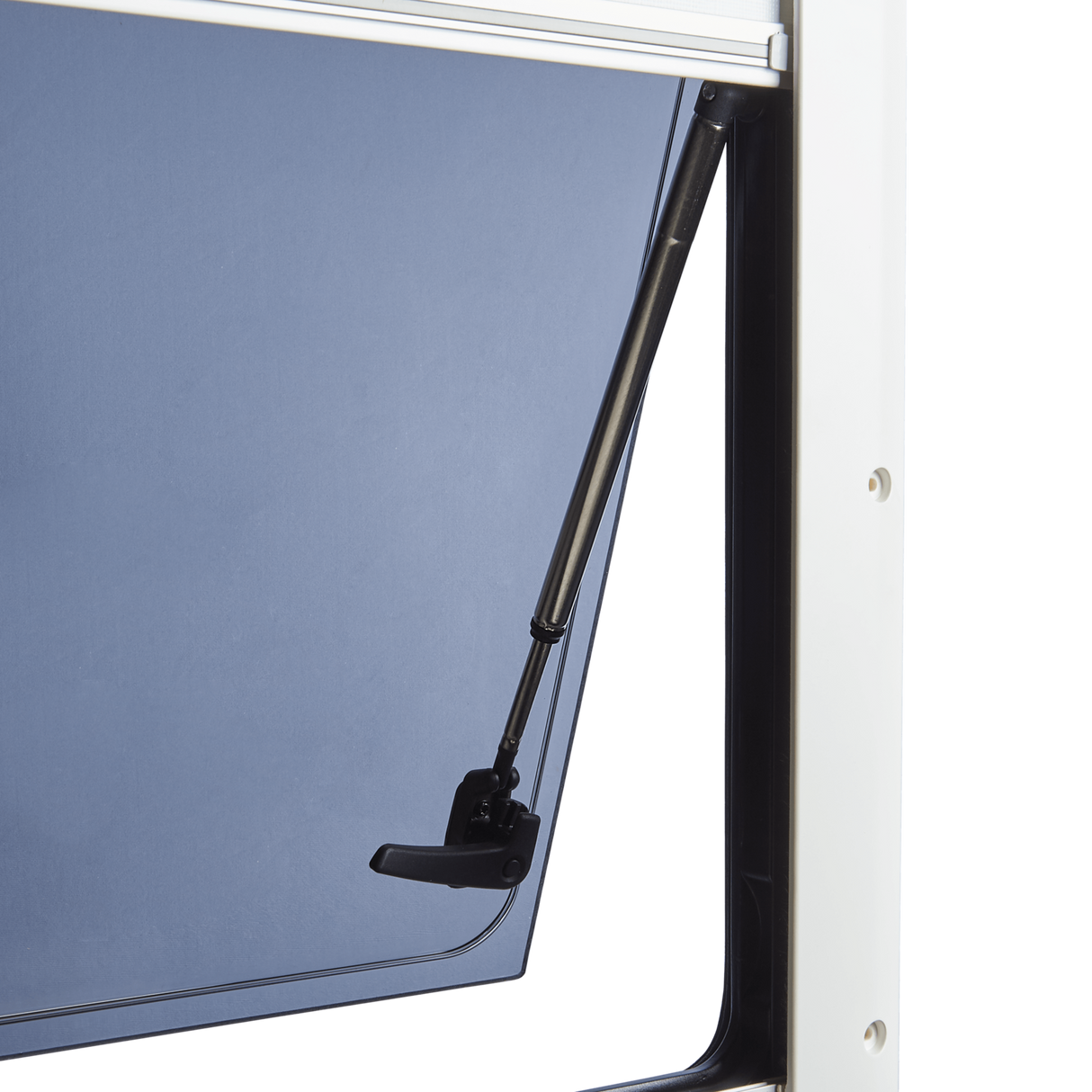 Seitz S4 Dlux Window With Screen & Blind - Black Frame