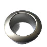 Hafele Nickel Rosette 19MM - Suit 16mm Button