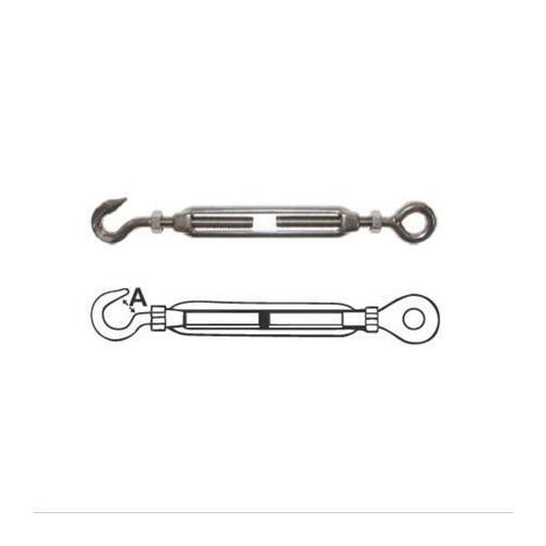STAINLESS STEEL TURNBUCKLE SS304 6MM EYE HOOK