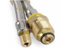 GAS S/REG F/PIGTAIL 450MM EXC FLOW X 1/4 BSPT MALE