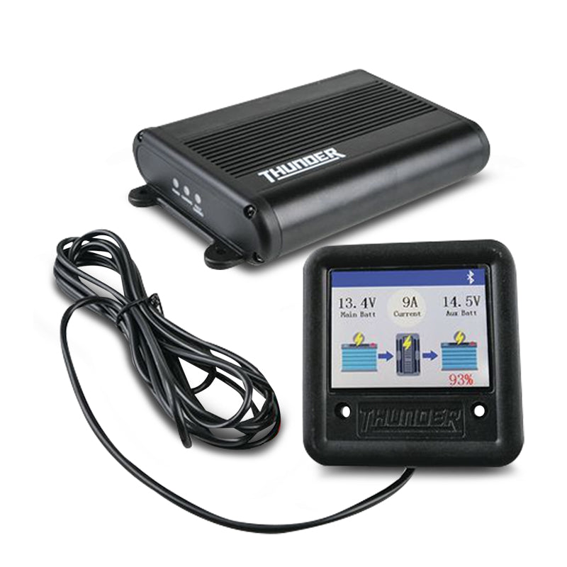 Thunder 20A DC-DC Battery Charger W/solar Input & BT Screen