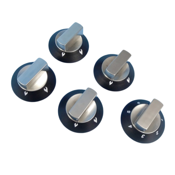 THETFORD Chrome Cooker Knob 5pcs. SSPA0935.CR.