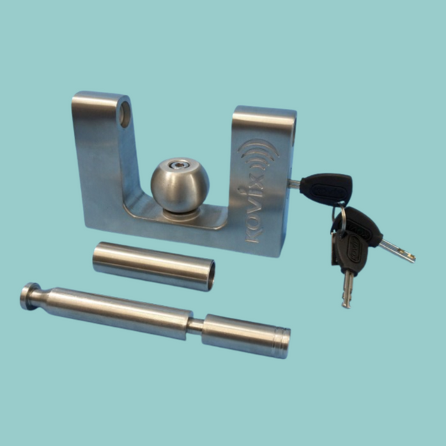 KOVIX TRAILER HEAVY DUTY PADLOCK. KTR-18 SUITS 50MM BALL, TREG, DO35/45 COUPLINGS