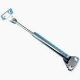 FIRMOTOP STAY CUPBOARD STAY UP 130MM LONG CHROME-008009