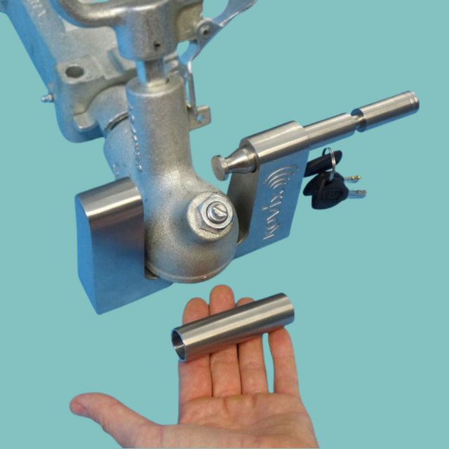 KOVIX TRAILER HEAVY DUTY PADLOCK. KTR-18 SUITS 50MM BALL, TREG, DO35/45 COUPLINGS