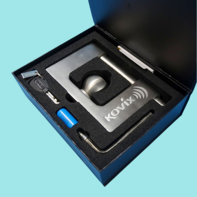 KOVIX TRAILER HEAVY DUTY PADLOCK. KTR-18 SUITS 50MM BALL, TREG, DO35/45 COUPLINGS