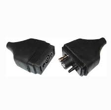 JAYCO CAMPER ROOF LIGHT PLUG & SOCKET - 2 PIN