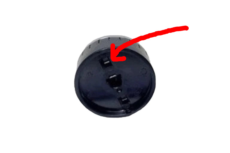 KNOB ELEC BURNER SMEV