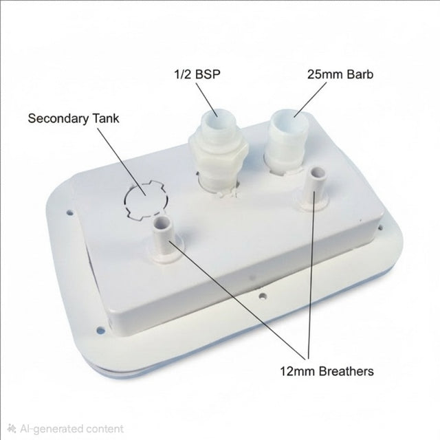 Jayco Triple Water Filler Inlet - Mains + 1-2 Tanks