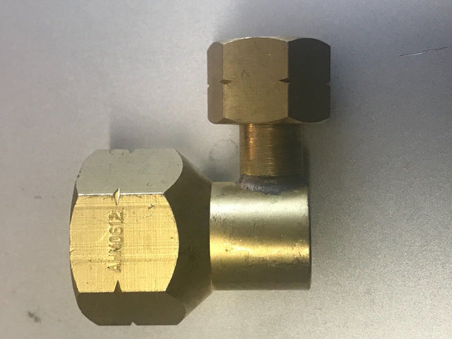 ELBOW 3/8BSP FLH X FEMALE POL ELBOW COMPANION CYL X POL