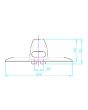GRAB HANDLE WITH LIGHT 2012. C4323F