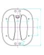 GRAB HANDLE WITH LIGHT 2012. C4323F