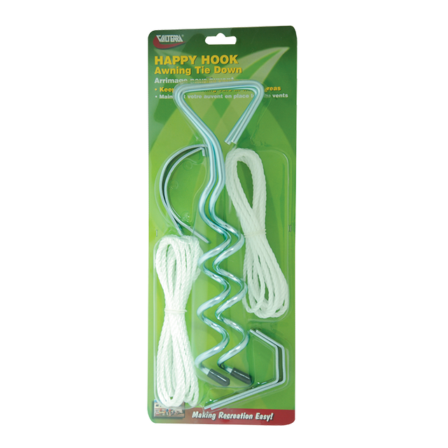 HAPPY HOOK AWNING TIE DOWN KIT. A30-0200