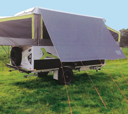 Campervan Offside Privacy Sunscreen W3380mm x H2050mm - Silver