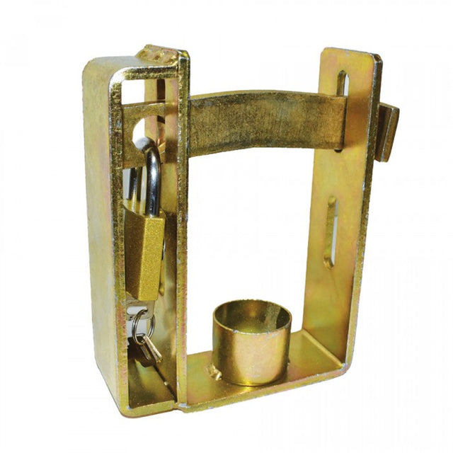 Coast Dual Trailer Coupling Lock Heavy Duty - Inc. Padlock. CL-50