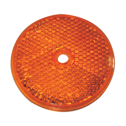COAST ROUND REFLEX REFLECTOR CLEAR. 42163C