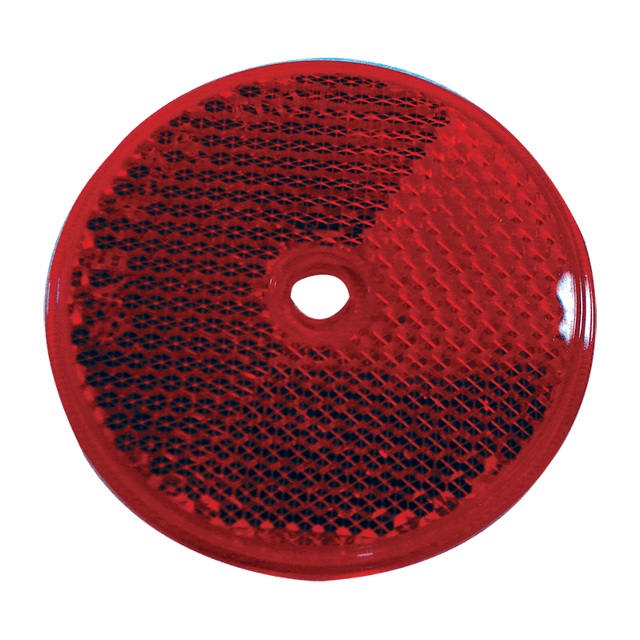 COAST ROUND REFLEX REFLECTOR CLEAR. 42163C
