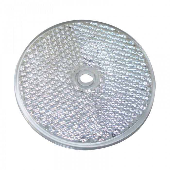 COAST ROUND REFLEX REFLECTOR CLEAR. 42163C