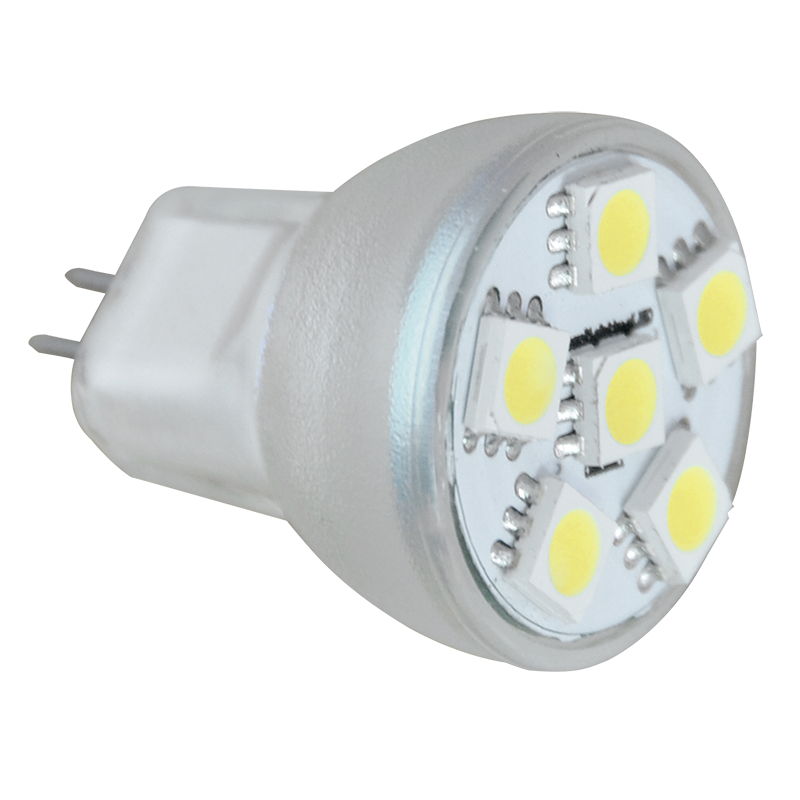 LED MR8 REPLACEMENT BULB. COOL WHITE. 12 VOLT. 0211811C