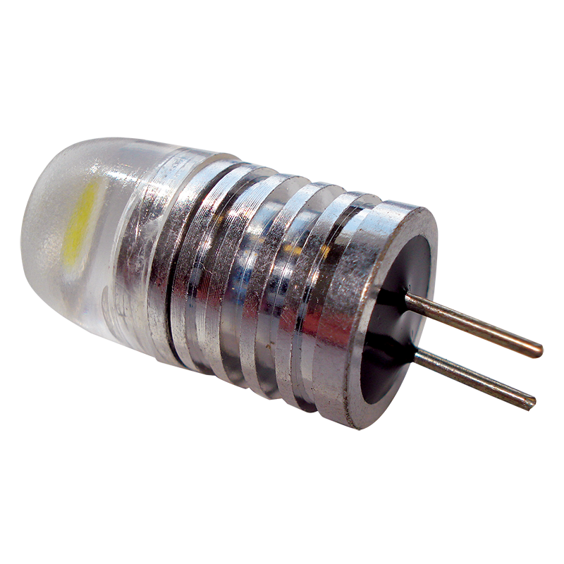 LED G4 SINGLE REPLACEMENT BULB. COOL WHITE. 12 VOLT. 0211304C