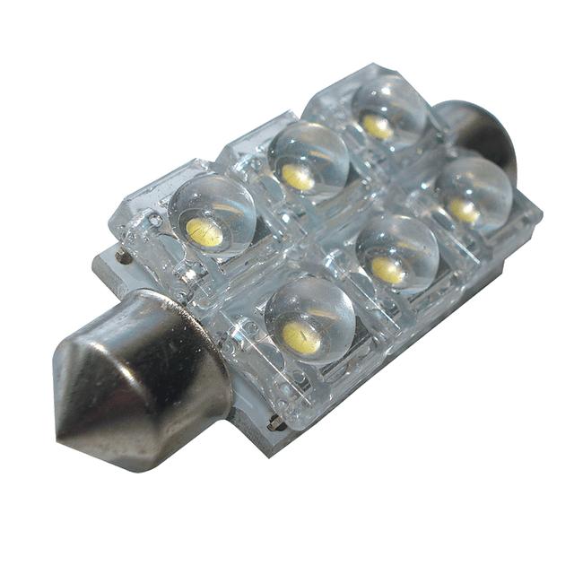 LED FESTOON 42MM REPLACEMENT BULB. COOL WHITE. 12 VOLT. 00313111.