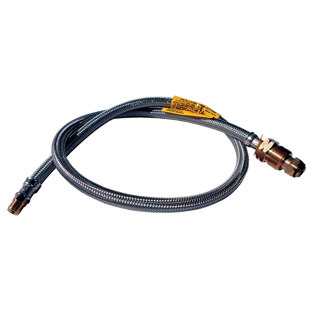 8MM S/S FLEXIBLE HOSE 900MM FOR DOUBLE BOTTLE KITS. FPT1524