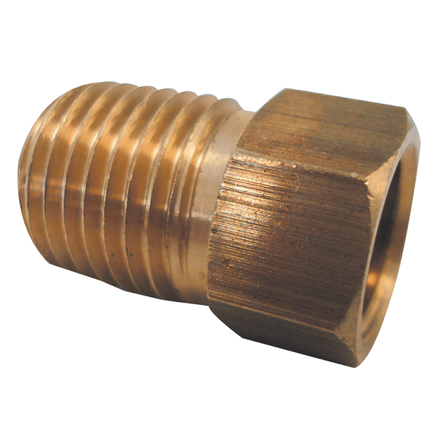 INV/FLARE STRAIGHT MALE UNION ADAPTOR 2 STAGE GAS REG. MI-X481FHD-4-4