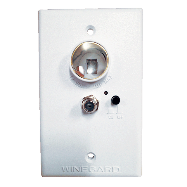Winegard White 12V Power Supply (for tv antenna)