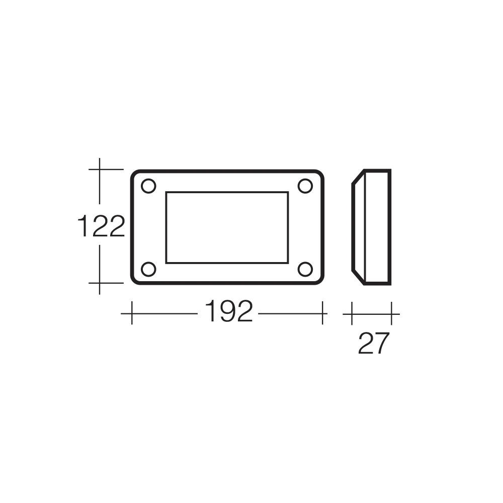 Amber Indicator Lamp Replacement with Retro fit gasket - Narva 94800