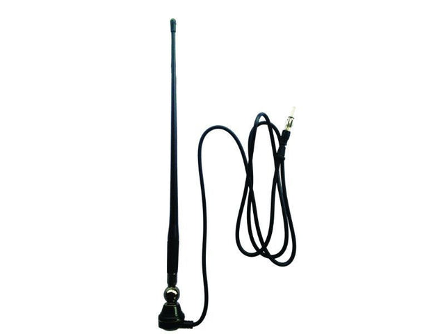 RV MEDIA BLACK PVC ANTENNA 1500MM CABLE