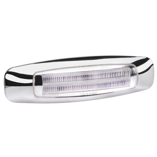 Narva 9-33 Volt LED Light Guide Outline Marker Lamp With Chrome Cover