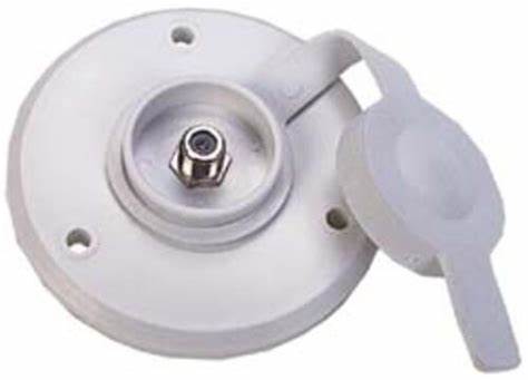 Cable TV Hookup Plate