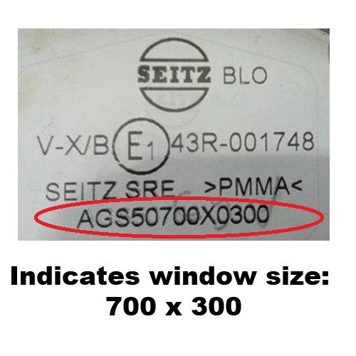 VAM300Z: Window Stays (Pair) - Suit 300mm Seitz S4 Windows